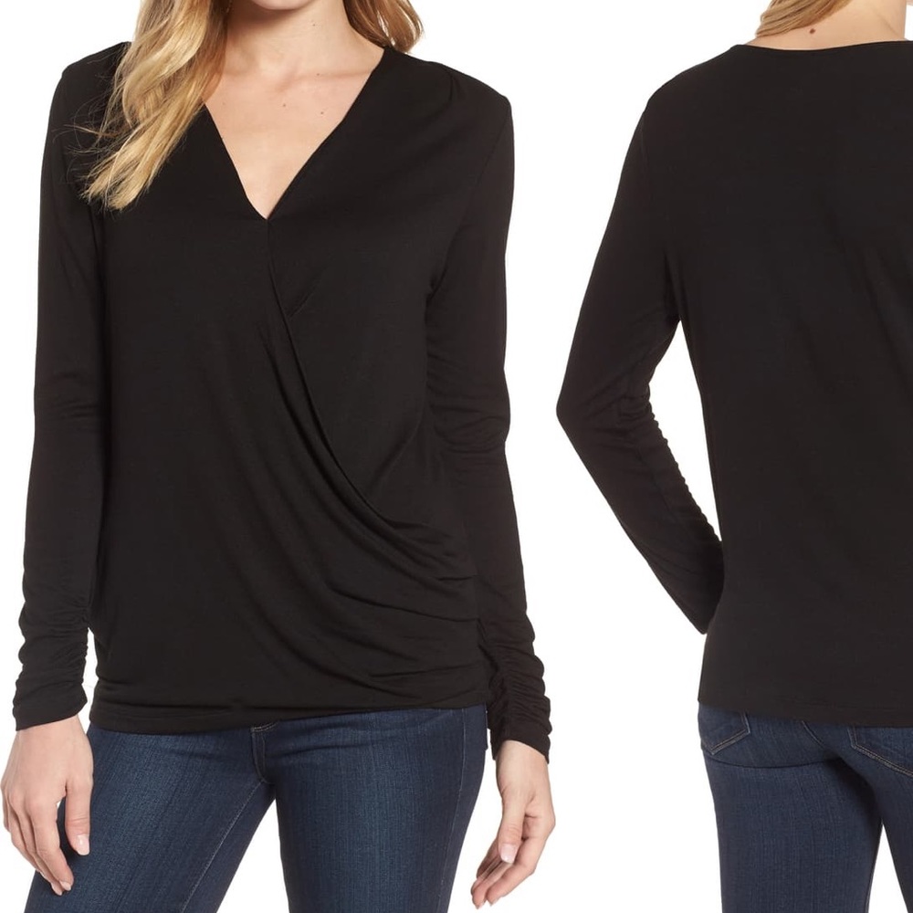 Bobeau Wrap Top